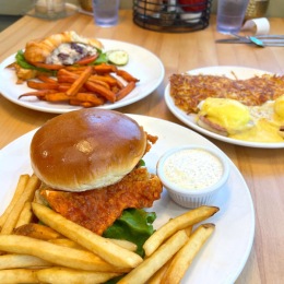 food on table