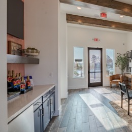 resident kitchen area